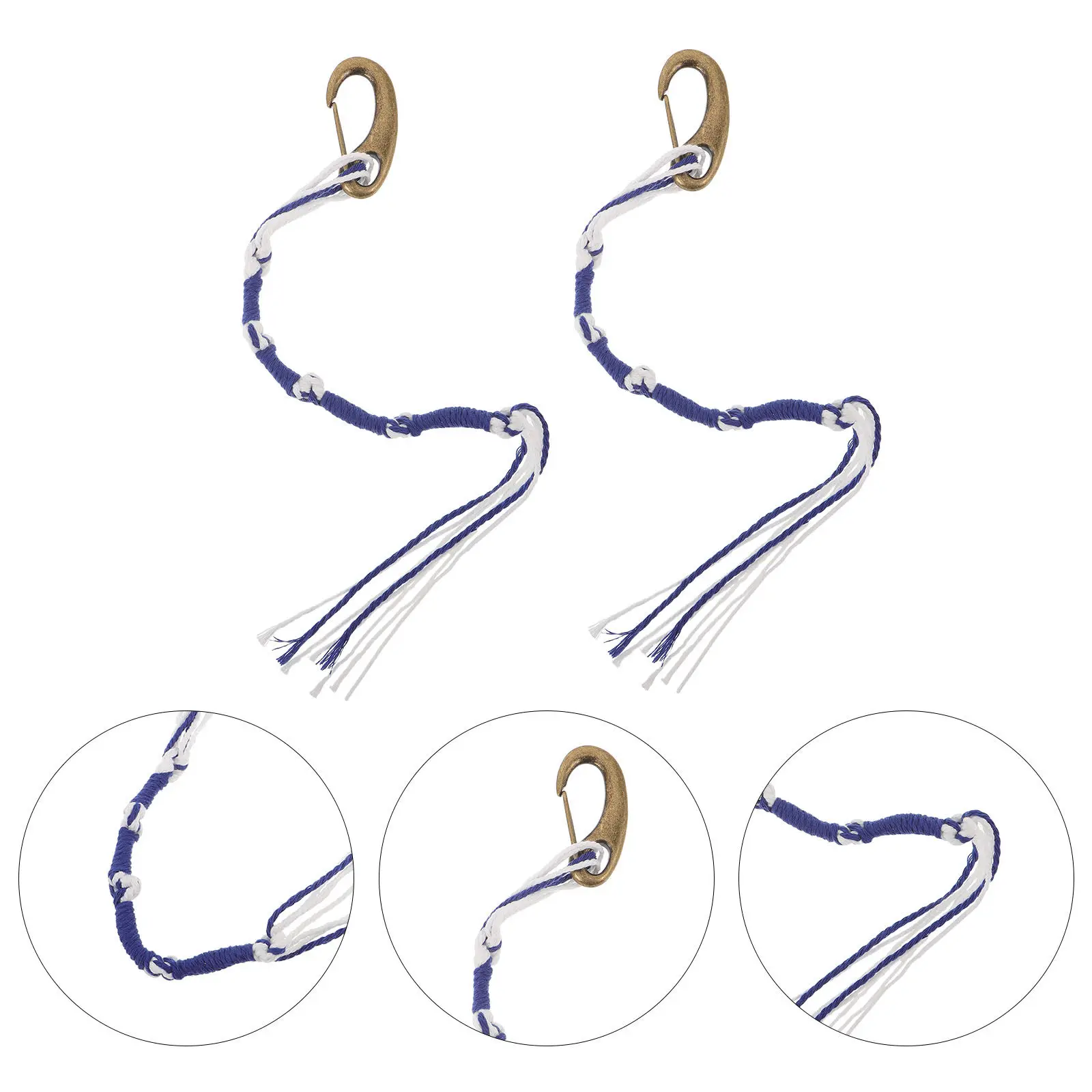 

4 шт. сине-белых традиционных кисточек для молитвенного платка (тальита) с нитями ццитит, для мужчин, для духовного использования