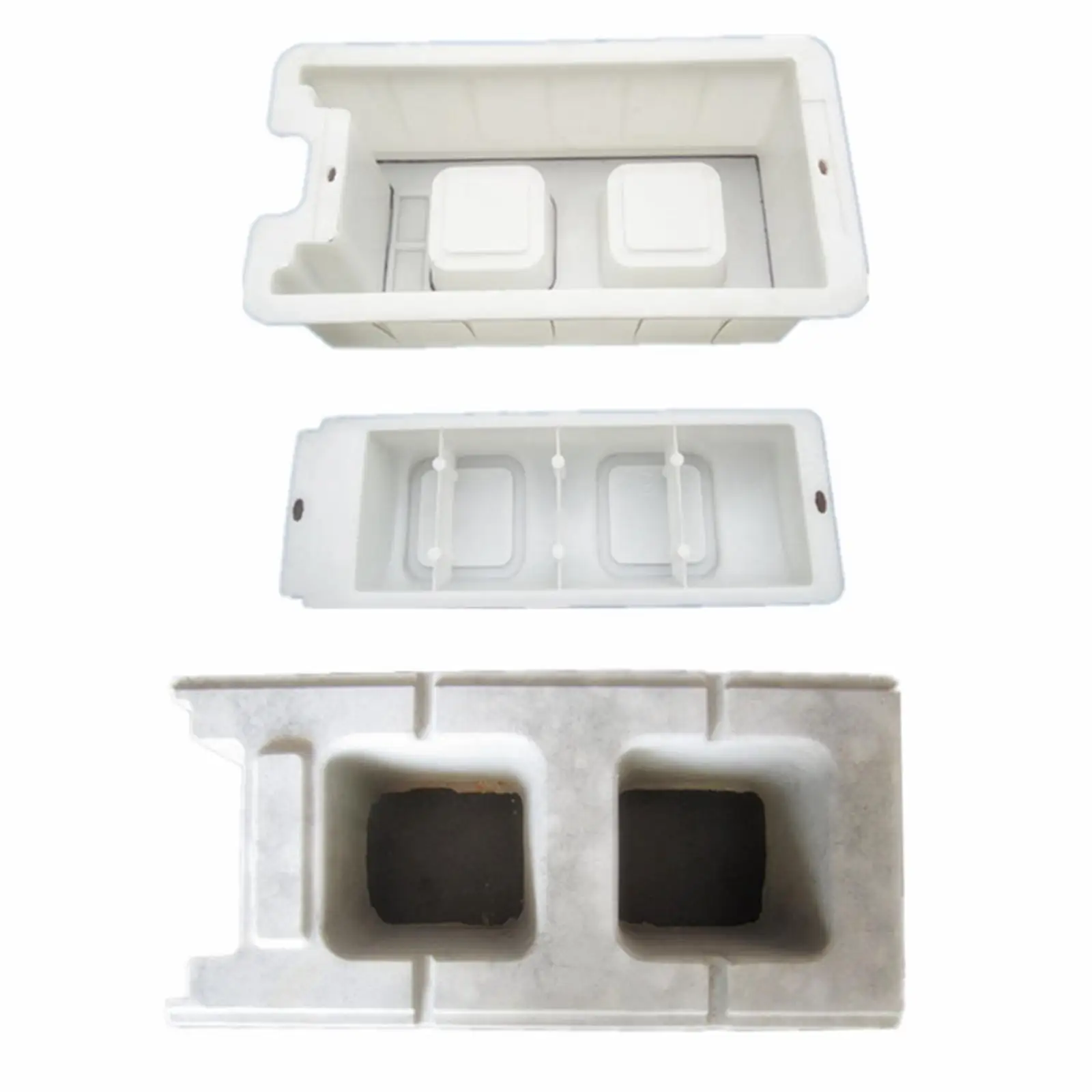Inspection Well Wall Outdoor Well Form Model Compact Plastic Concrete Block Mould for Courtyard Construction