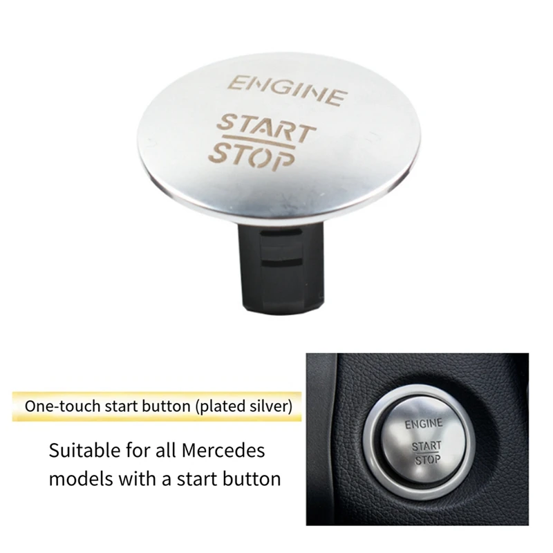 AU04 -2215450714 Car Keyless Start And Stop One-Button Start Button Switch For Mercedes-Benz All Series