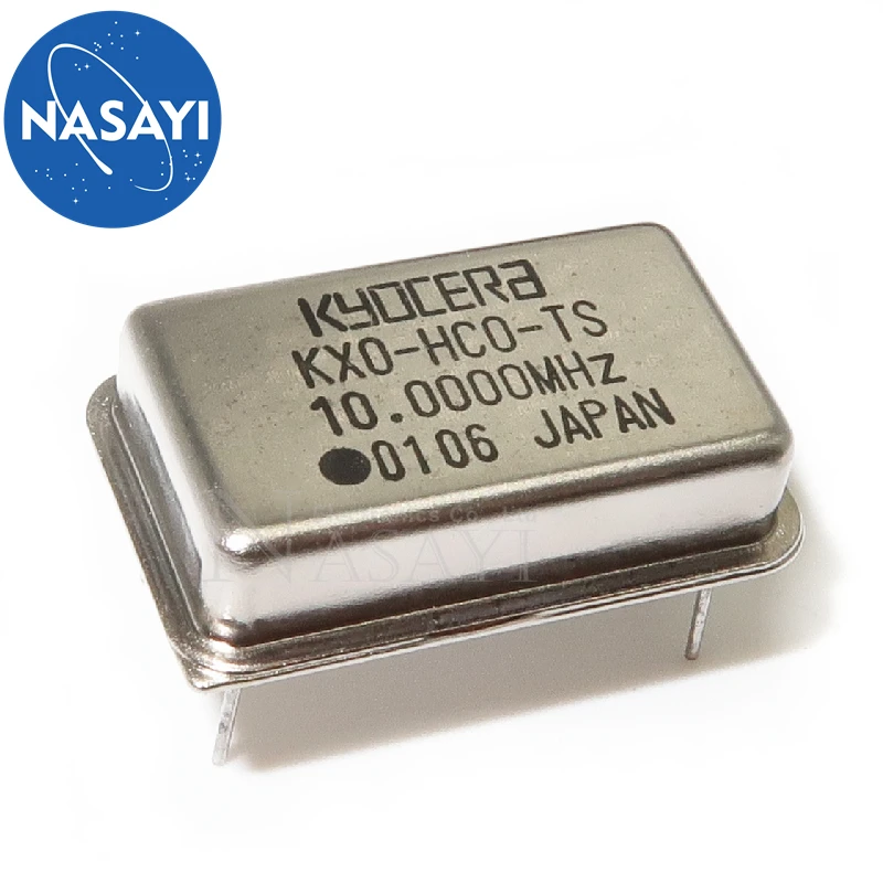 10pcs/lot Rectangular Inline Active Crystal 10M 10MHZ 10.000MHZ DIP-4