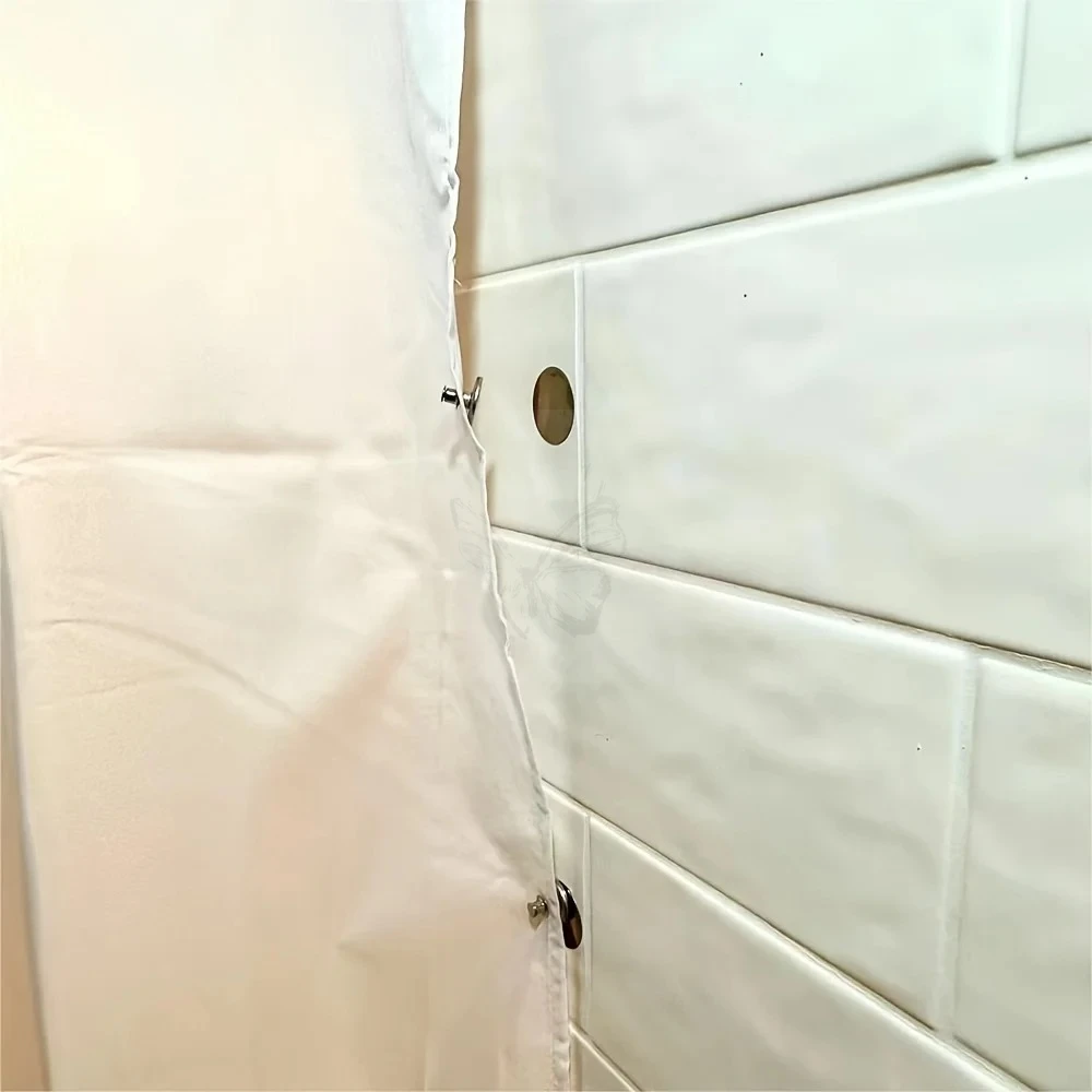 Moderner magnetischer Metallhaken, geeignet für Vorhänge - einfach zu installierende, an der Wand montierte Magnetschnalle – Detail 7