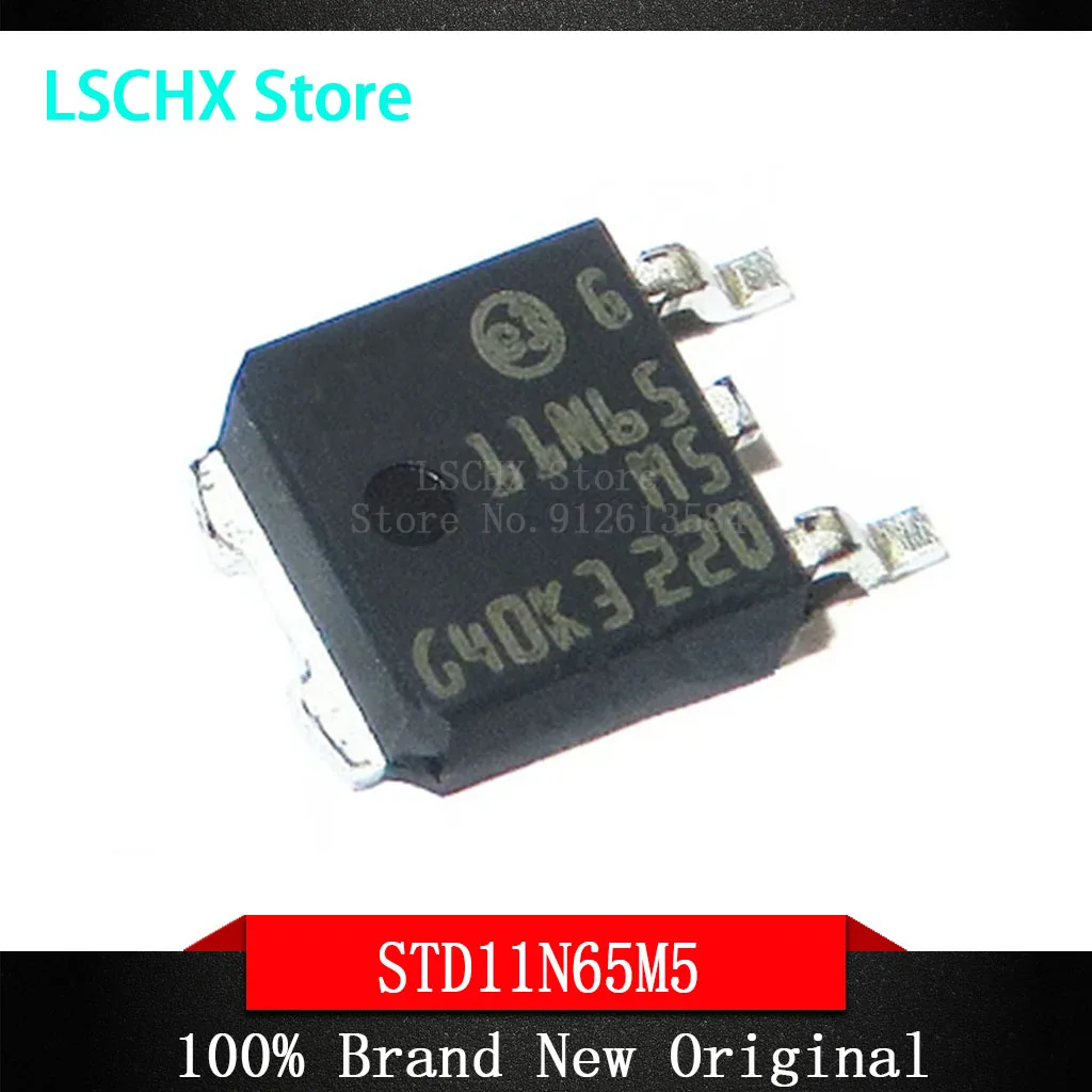 

Chipset STD11N65M5 11N65M5 11N65 TO-100% nuevo, 10 unidades, 252