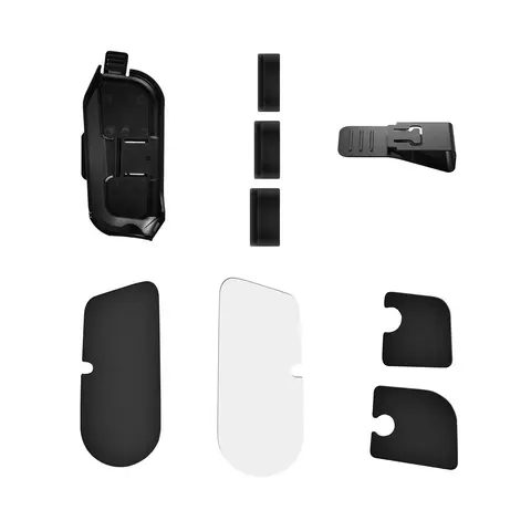 Динамик Fodsports HRSQS с микрофоном и креплением-клипсой, только для мотоциклетной Bluetooth-гарнитуры для шлема FX60C.