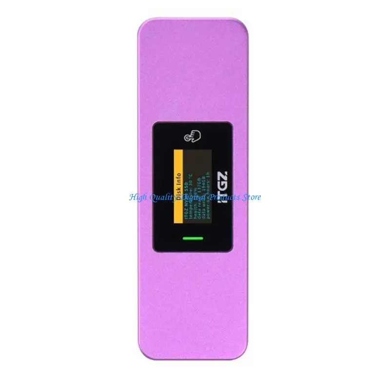

U2JE RTL9210B M.2 NVMe SSD Enclosure Adapter 10Gbps NVMe Case LED Display