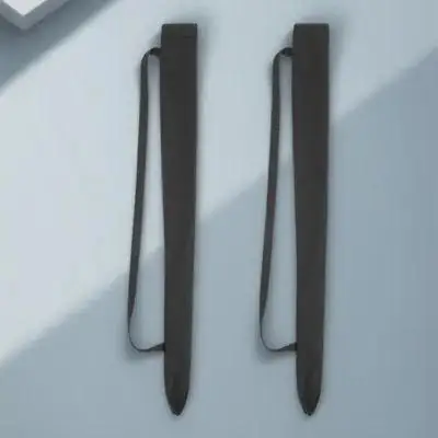 Funda plegable impermeable para paraguas, bolsa de almacenamiento, estuche portátil para paraguas de lluvia con correa ajustable para viajes y autobuses, 2 uds.