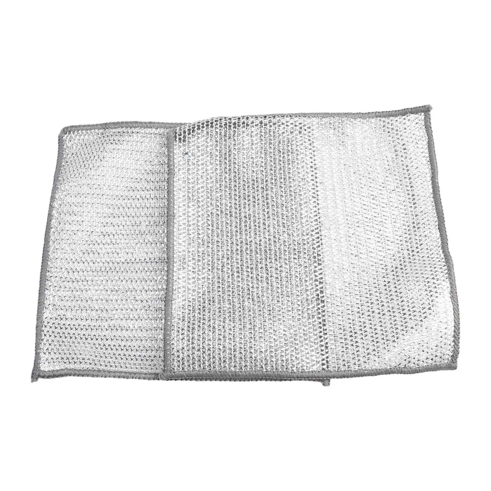 Kitchen Tools Steel Wire Dishcloth Dry And Wet Use 20*20cm Multi-purpose Nylon Quick Drying Weaving Technology