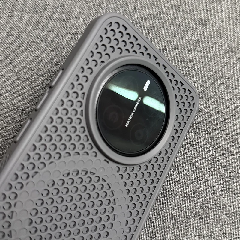 Magnetyczne etui chłodzące do Honor Magic 8 Pro, o strukturze plastra miodu, do bezprzewodowego ładowania, twarda obudowa, odporna na wstrząsy tylna osłona. — zdjęcie produktu 3