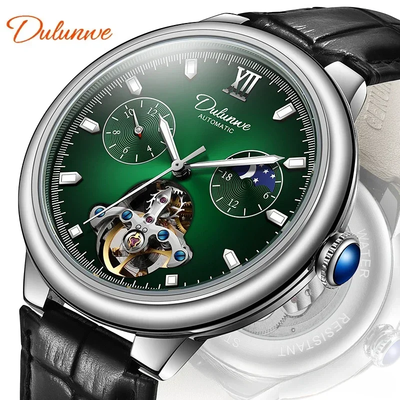 

Man High Quality Automatic Mechanical Watch Fashion Flywheel Waterproof Glow-in-the-dark Watch Fashion Men's Automatic Movement