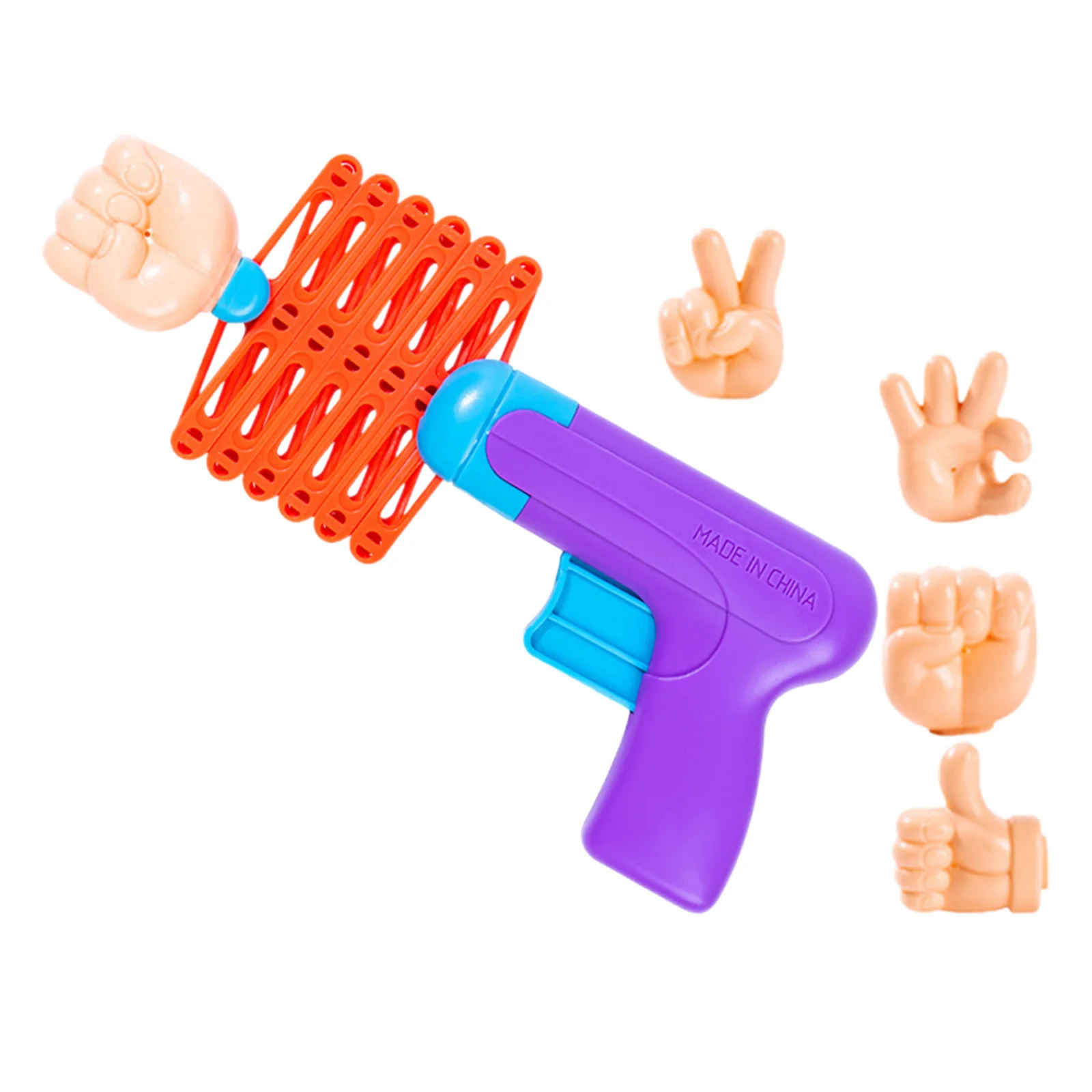 1Set Spring Telescopic Fists Prank Stress Relief Indoor Party Plaything Creative Prank Props Spring Telescopic Fists