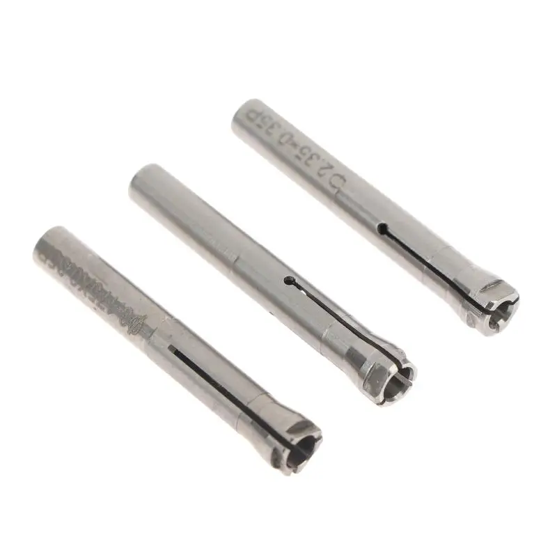 3Pcs High Efficiency  Metal Dental 2.35mm 3.0mm 3.175mm Micromotor Collet Chuck For 102L 105L Polishing Handpiece Accessory