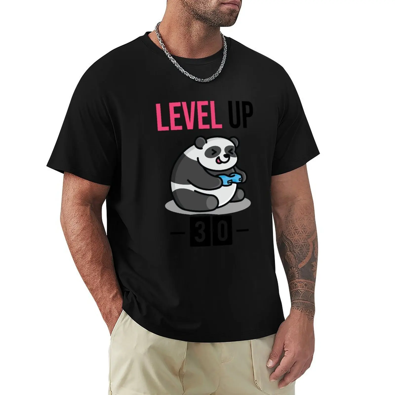 30 years - 30th birthday T-Shirt quick-drying street wear blue archive tee shirts for men image 3