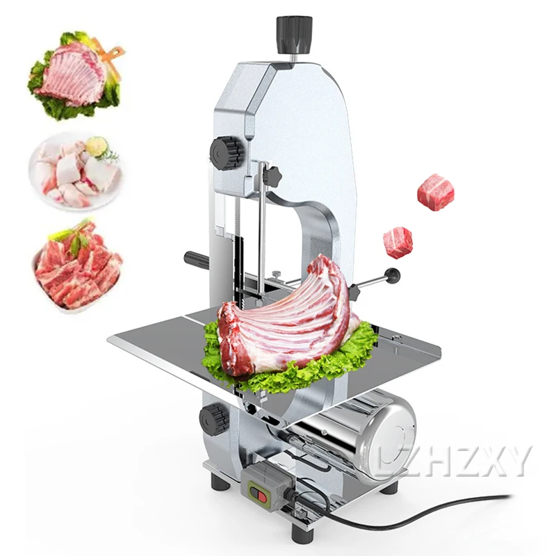 ماكينة تقطيع عظام اللحوم المجمدة الأوتوماتيكية المنزلية ماكينة قطع العظام الكهربائية لسطح المكتب بقدرة 220 فولت 750 وات