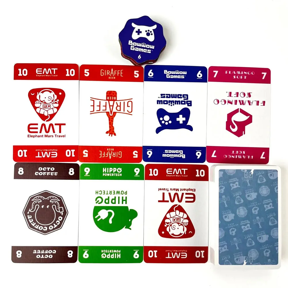 파티 게임 스타트업 전략 카드 게임 - 성인과 어린이를 위한 투자자 되기 및 파티 밤 시작