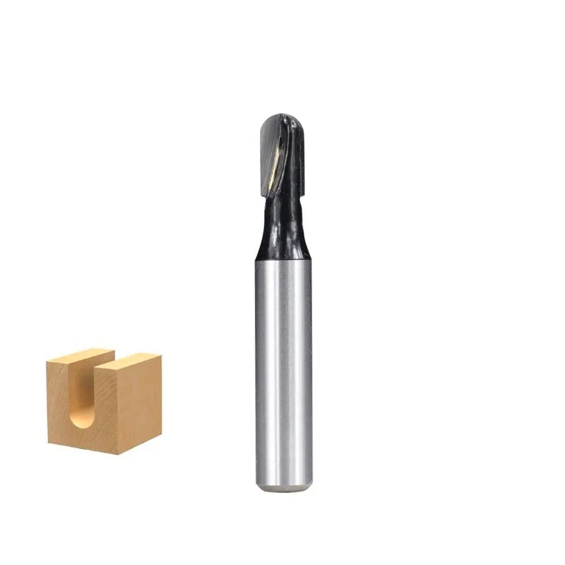 8Mm Schacht Hout Router Bit Rechte Einde Molen Trimmer Reiniging Flush Trim Router Bit Voor Houtbewerking Gereedschap Freesmachine