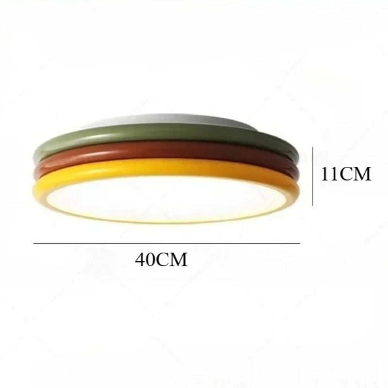 Eye Protection Children's Room Light Cream Style Bedroom Light Creative New Master Bedroom Antique Style Ceiling Light