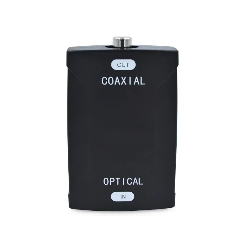 

Цифровой коаксиальный коаксиальный адаптер RCA к оптичному TOSlink SPDIF с поддержкой Dolby AC-3, Dolby 5.1 и DTS Sound