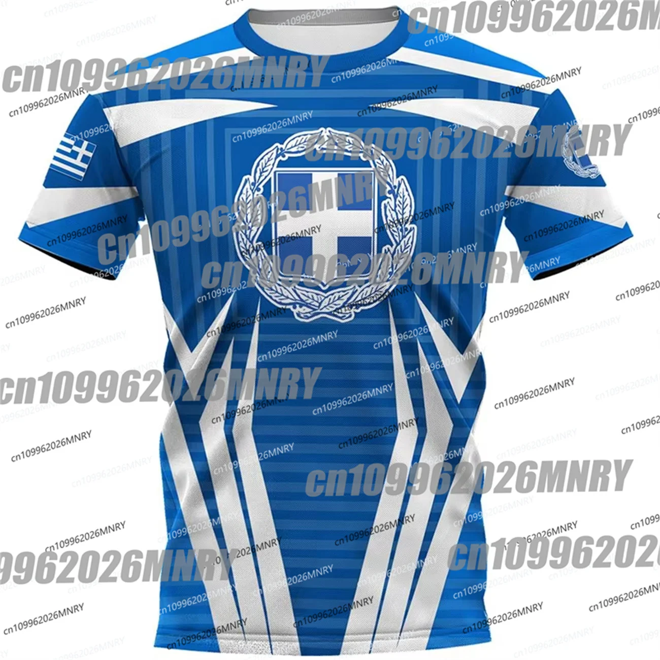 Hellas Totem Greece Emblem Graphic T Shirt for Kid Clothing 3D Print Greek Nation Flag Tshirt Man Streetwear Tops Kid Shirts