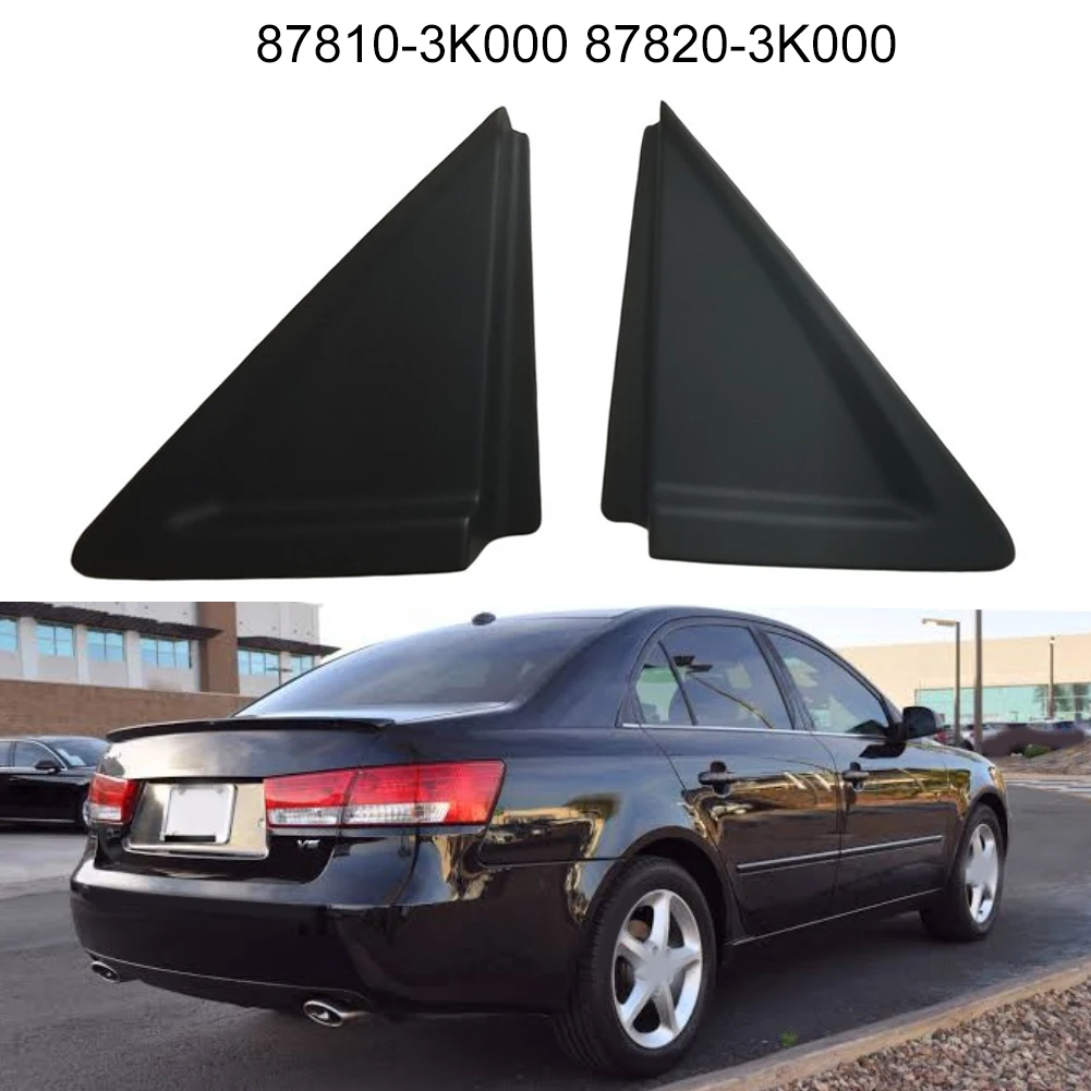 2pcs Rear Car C-Pillar Post Outside Molding Trim For Hyundai Sonata 2006~2010 87810-3K000 car Styling