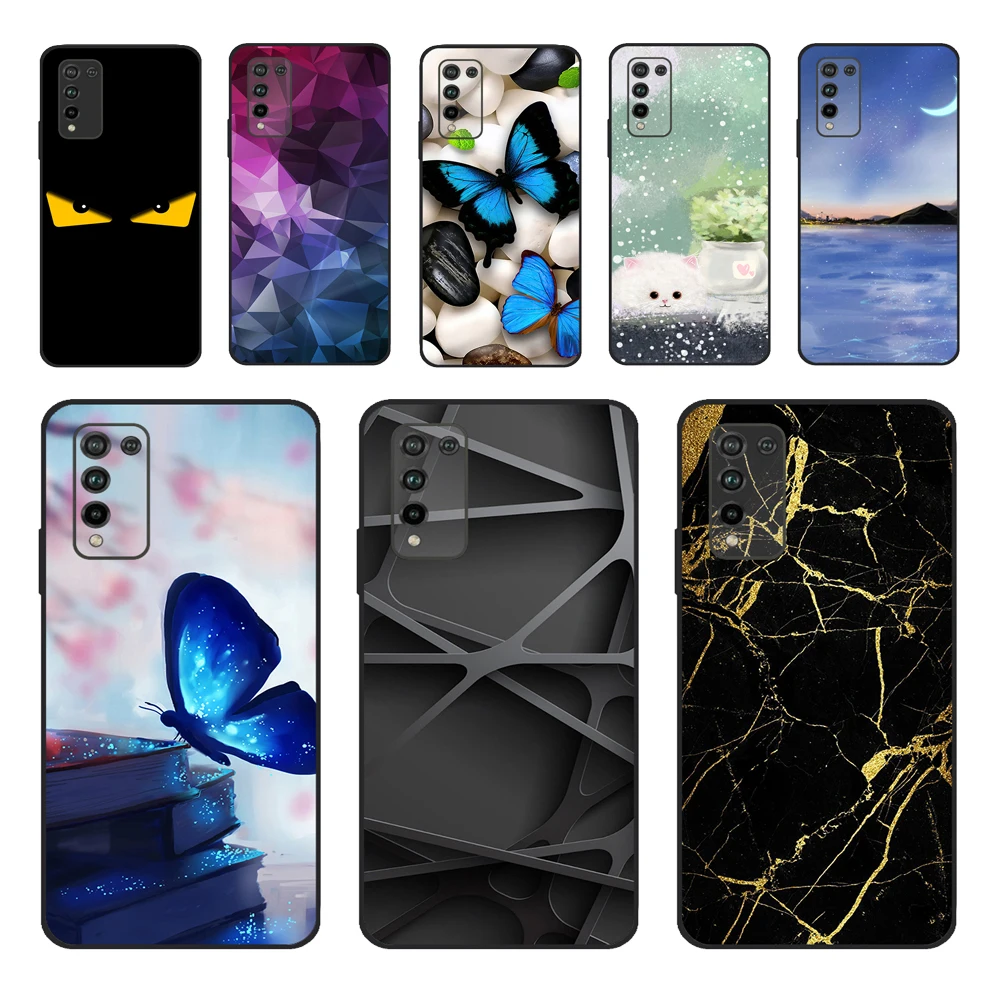 For Huawei Honor 10X Lite Case Phone Cover Soft Silicone Back Case for Huawei Honor 10X Lite case Honor 10 Lite Cover bumper TPU