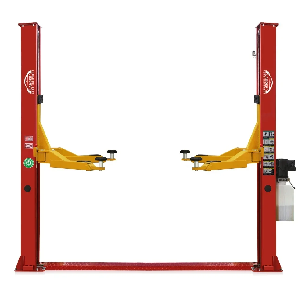 

high hydraulic 2 post car lift ramp spare parts single phase auto 4000kg parts parking lift car jack