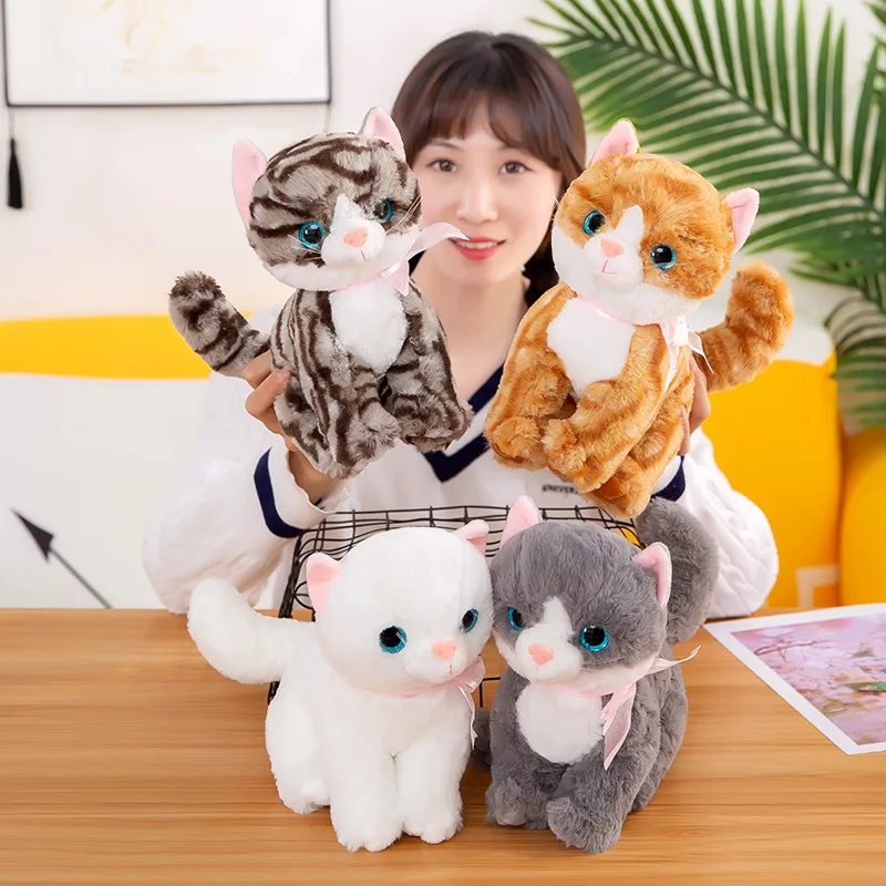 

Cartoon Cat Dog Plush Toy Soft Doll Sofa Cushion Kids Gift Xmas B2666