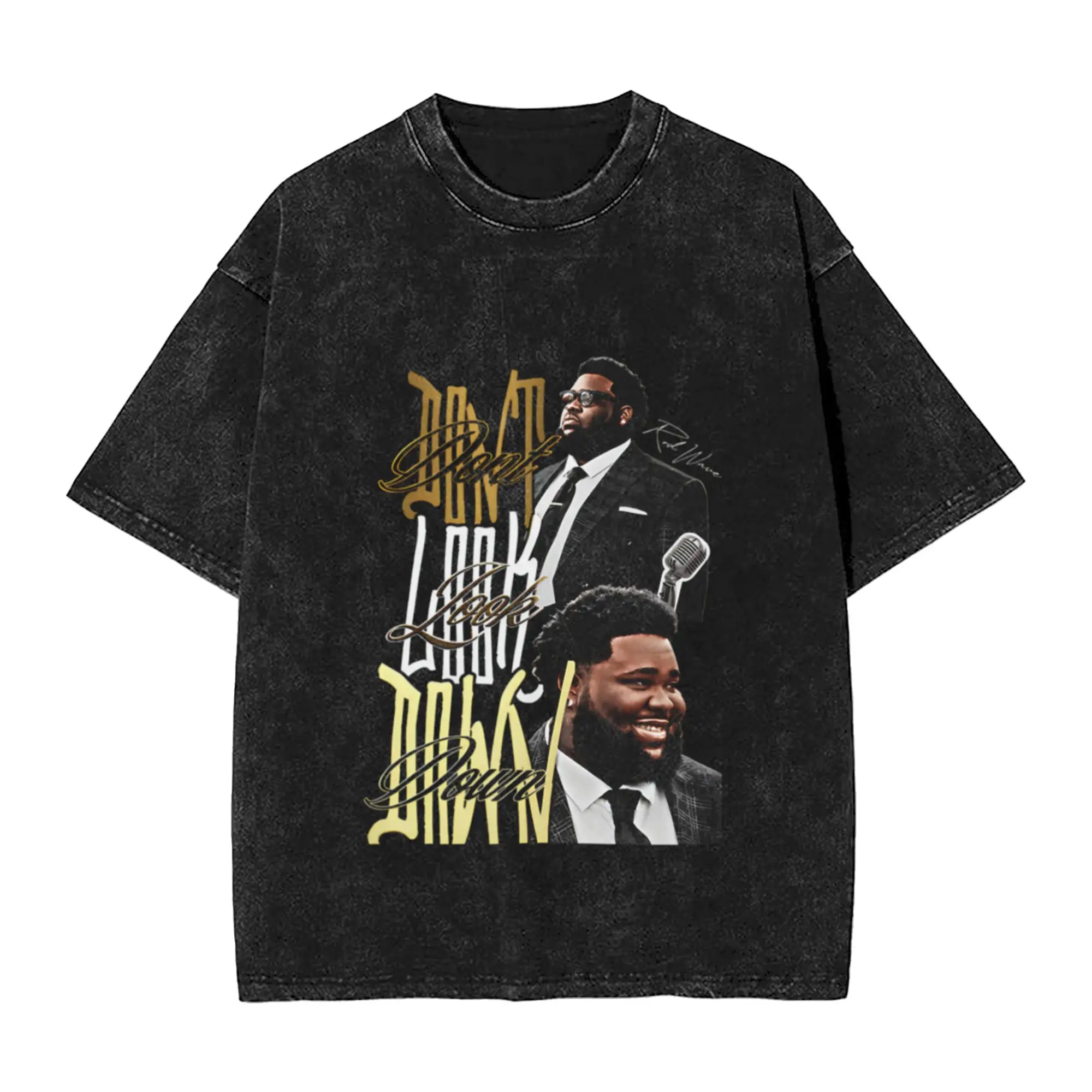 Hip Hop Music RodWave Don t Look Down Album Tour Unique Chic A Vintage Oversized Cotton Unisex T-Shirts