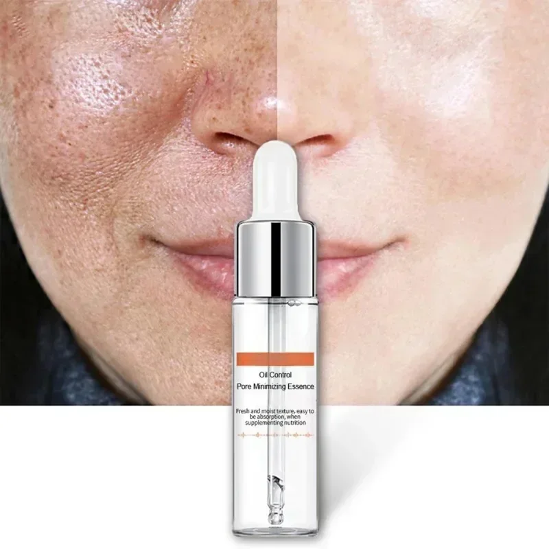 Pore Shrinking Serum Removing Large Pores Face Tightening Repairing Facial Pore Minimizing Get Rid Acne Marks Beauty Cosmetics