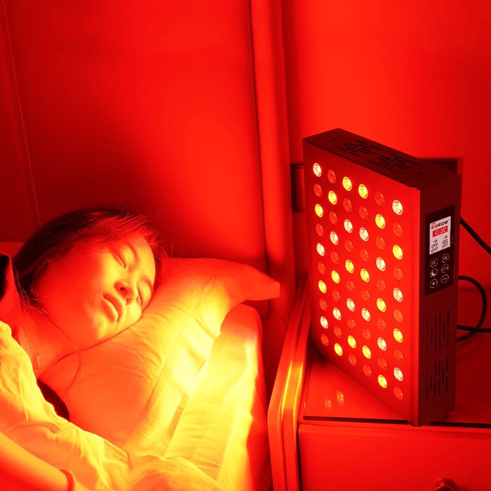 Sgrow Professional 660nm 850nm Full Body Near Infrared Led Red Light Therapy Device Panel