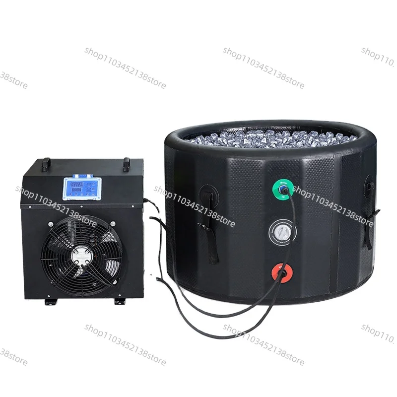 

Inflatable 1 Chiller Ice Bath Portable Ice Tub with Cooling System