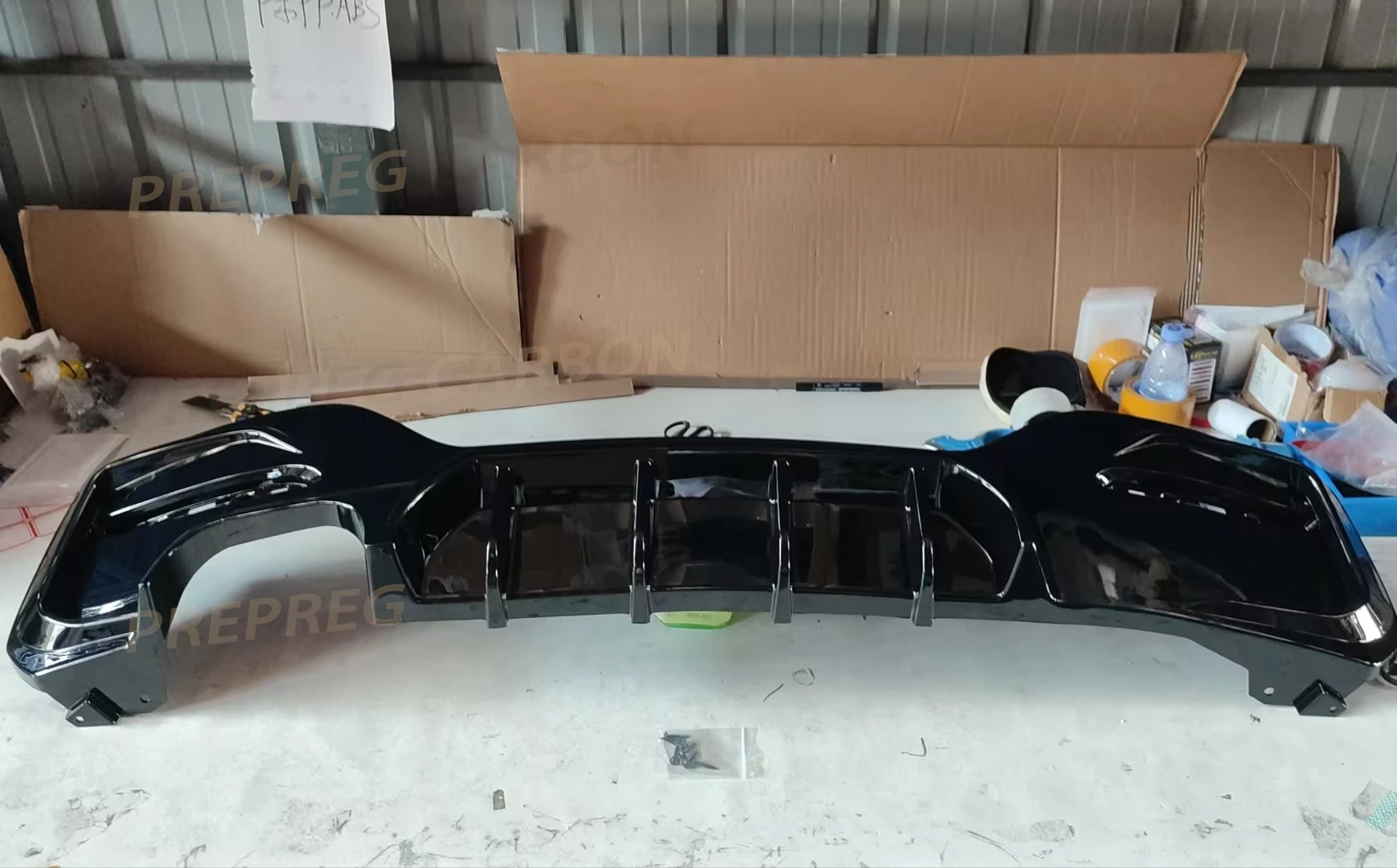 

Rear Bumper Lip Diffuser Splitters Spoiler Body Kits for BMW 1 Series F20 M Sport M135i M140i 2016-2018 Car Accessories