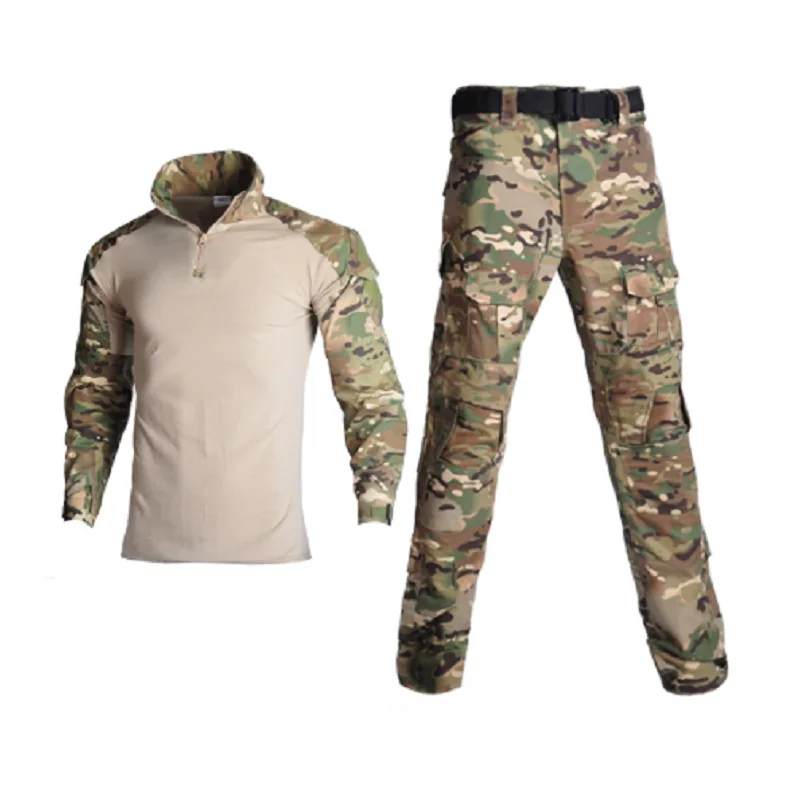 

Outdoor Camouflage Tactical Suit Frog Suit Summer Outdoor Scratch Resistant And Wear-Resistant Camouflage Suit
