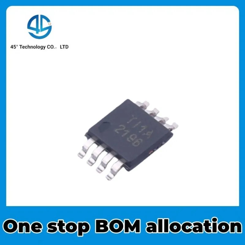 5PCS OPA2196IDGKR SMT VSSOP-8 Dual 36V Low Power Universal Operational Amplifier NEW IC Chipset