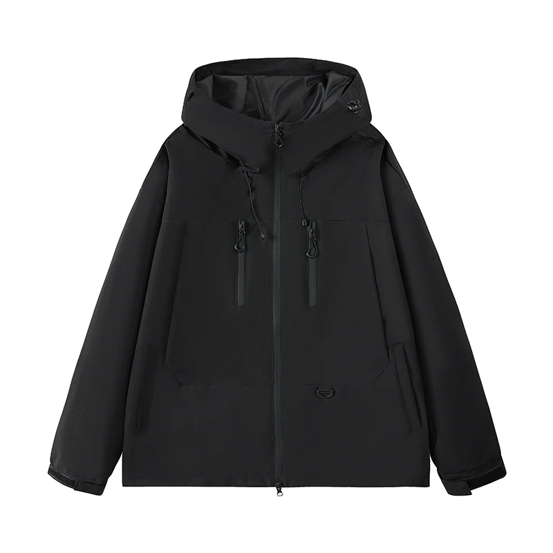 

Snow Insulated Fashionable Versatile Hooded North Fase Outdoor High-quality Sports Show Windproof Breathable Warm Couple Jacket