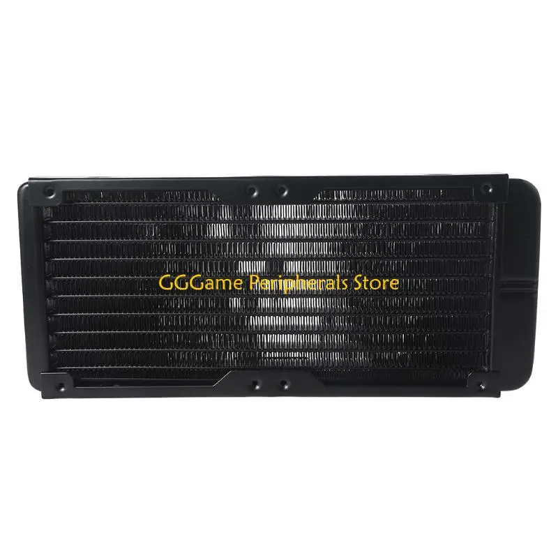U55B Multi-Port 4 Thread Aluminum Radiator 240mm For Computer Water Cooling System