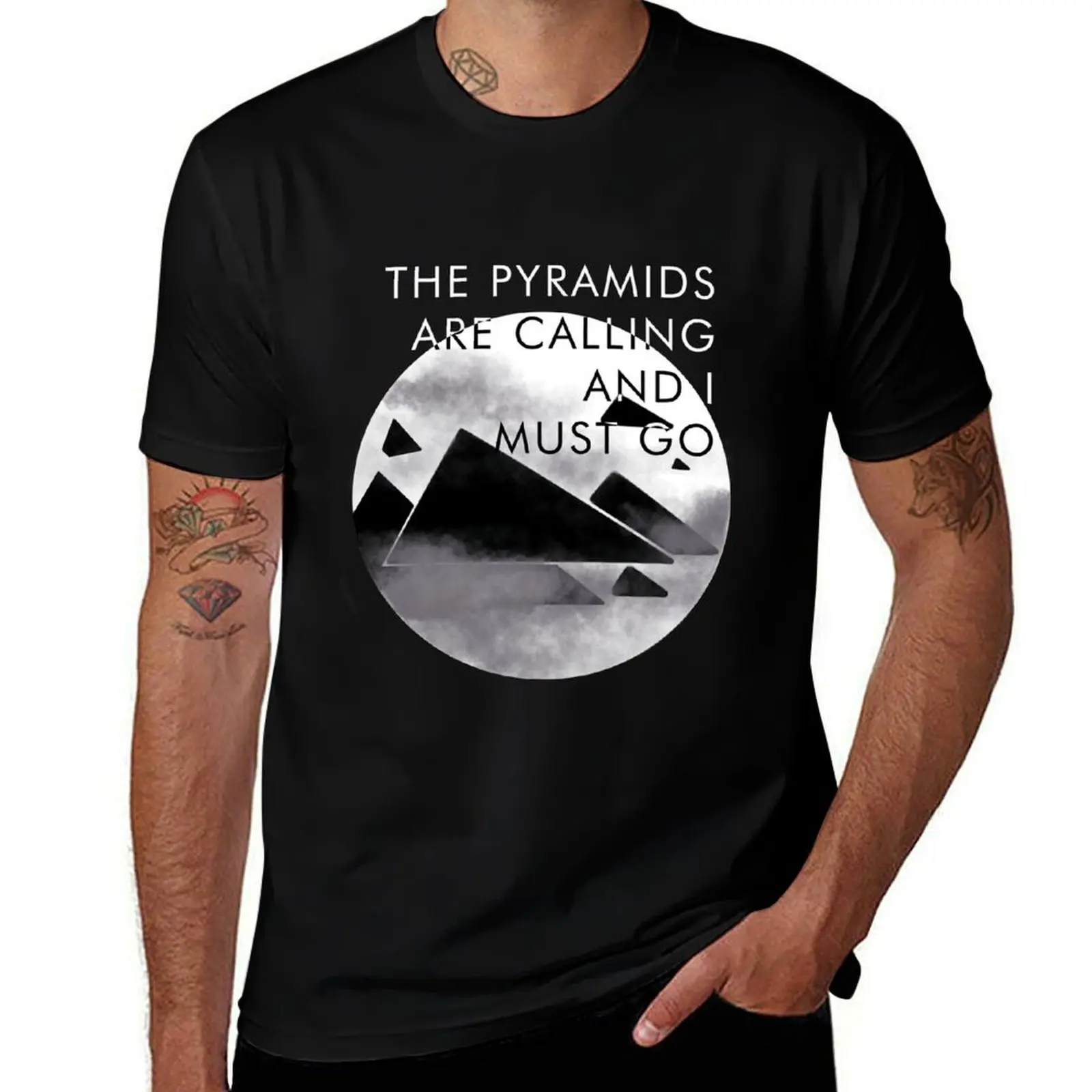 

The Pyramids Are Calling T-Shirt T-shirts oversize sports fans customizeds shirts graphic tee men