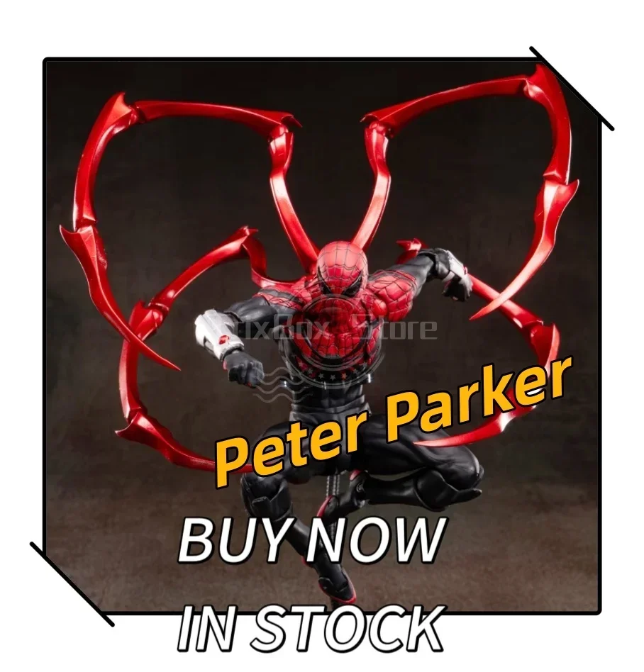 

24 Hour Shipping Mess Toys Superior Spider Man Messtoys Spiderman Doctor Octopus Peter Parker Neighbor Anime Action Figure Toys