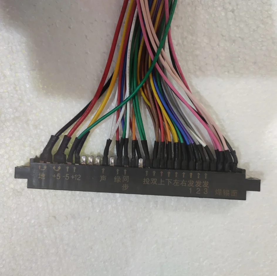 

# Для расширителя жгутов Jamma 100 см/1 м с пластиковой крышкой аркадной доски, 28 игольных нитей