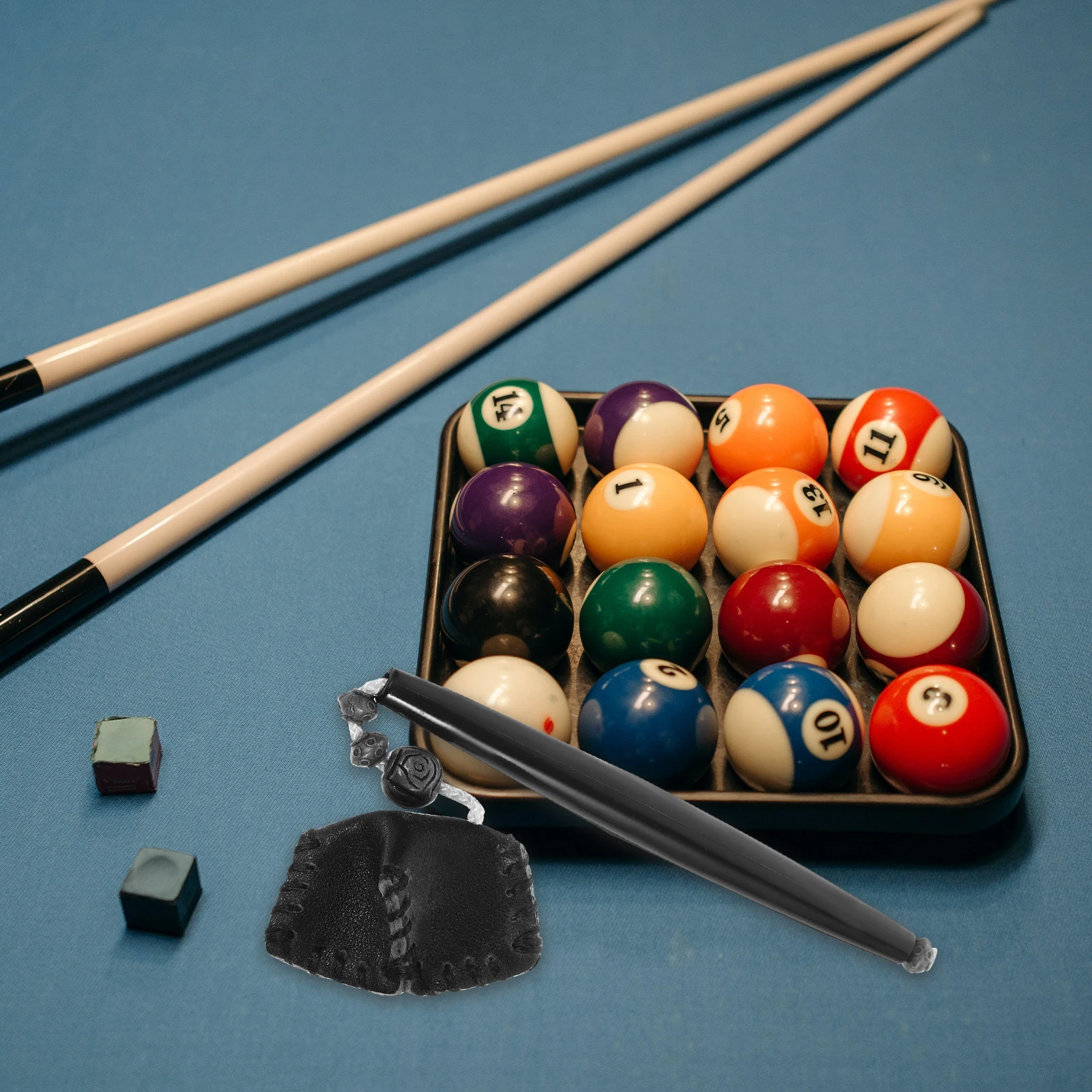 

Hanging Pen Design Plastic Snooker Tip Cue Chalk Holder Black Durable Chic Fashionable Pool Table Supply Cue Accessories Pool