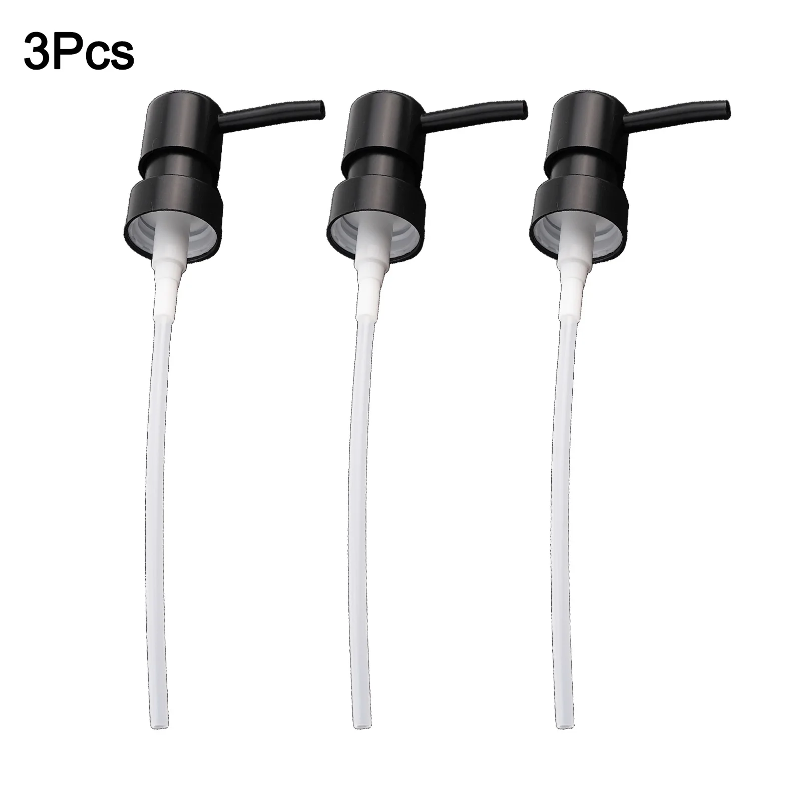3PCS Soap Pump Head ABS Lotion Pump Head 28 Thread Shower Gel Bottle Press Nozzle Bathroom Shampoo Dispenser Pump Head