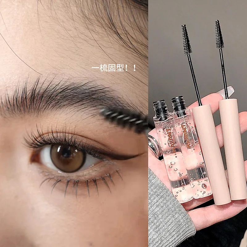 3D เจลจัดแต่งทรงผมคิ้วกันน้ําโปร่งใส Quick Dry Matte Natural Wild การตั้งค่า Eyebrow Gel Lifting Eyebrow Enhancers แต่งหน้า
