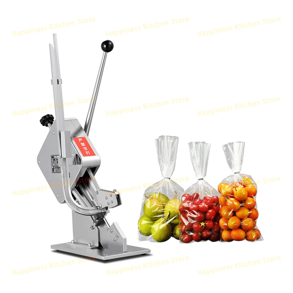 Manual Clipping Machine With U-shape Clips Commercial Sausage Clipper For Fruit Vegetable Packing Tools