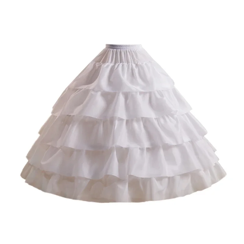 Bridal Bridal Dress Skirt Support Super-top Adjustable Fishbone Steel Ring Neatly Skirt Puffy Skirt Long Dress Petticoat