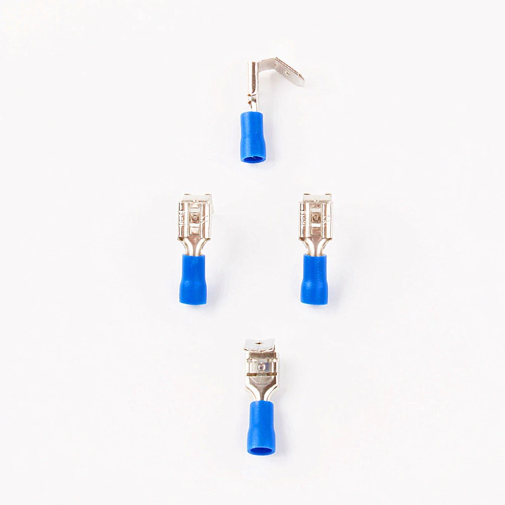 

100pcs Crimp Terminals 6.3mm Female Male Wire Connectors 0.5 4.0mm2 10 22AWG Tin Plated Brass Insulated Waterproof H Tools