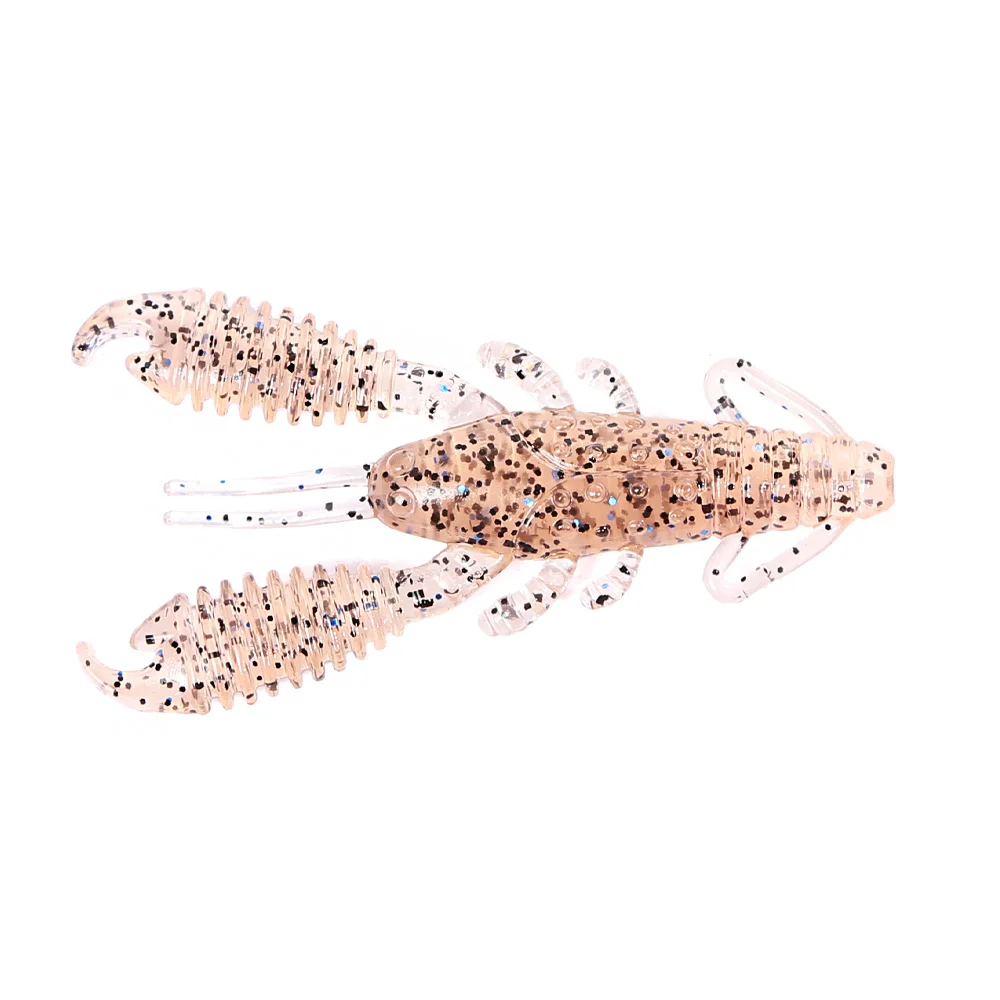 PEAK Craws Köder Schwimmend 40mm/10Stk 60mm/8Stk Weichköder Angelköder Garnelen Hummer Weichplastik