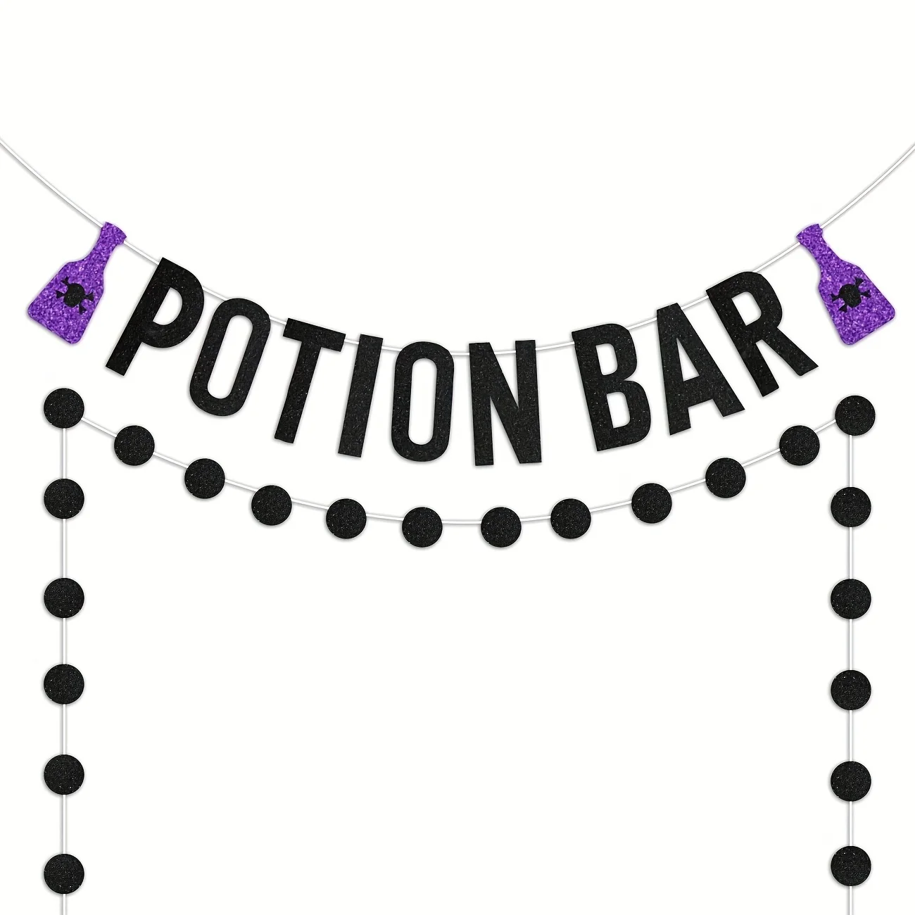 Potion Bar Banner Halloween Halloween Party Decorations for Adults Pick Your Poison Banner Hocus Pocus Halloween Decorations Hal