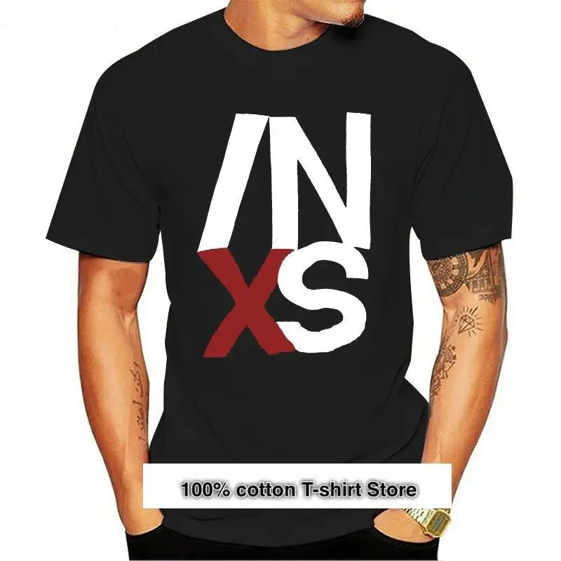 Camiseta Vintage INXS 1990 TOUR, nueva