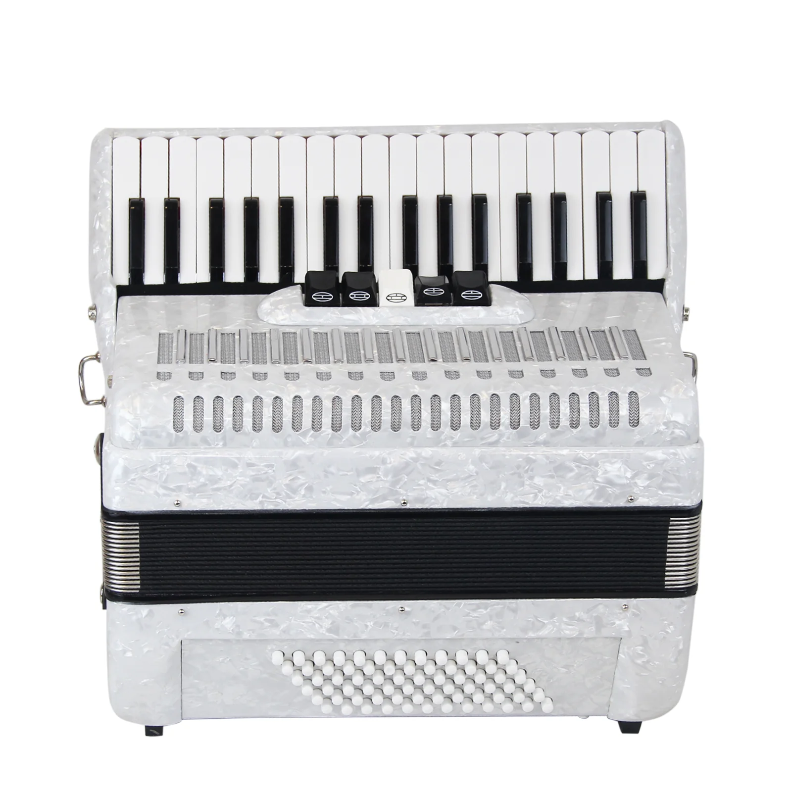 34 Key 72 Bass Piano Accordion Diatonic Accordion for Amateur Hobbyist Recreational Playing