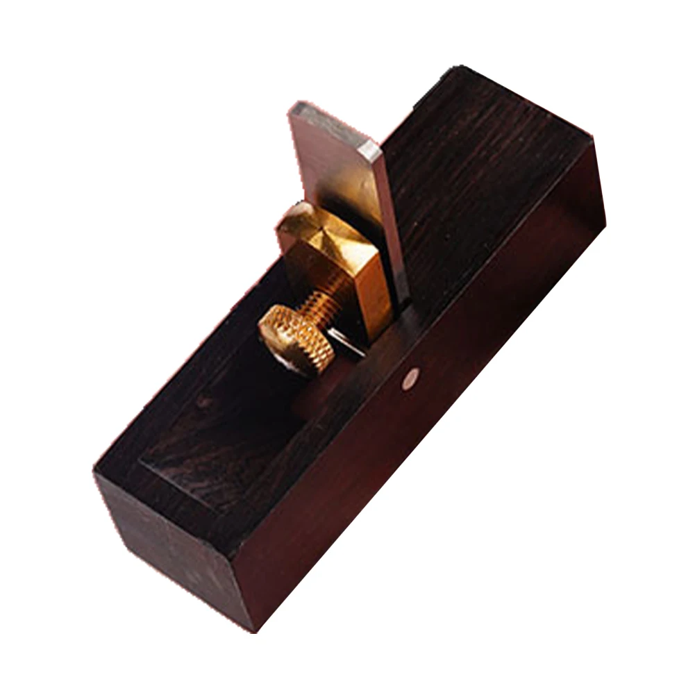 Chamfering Tool Hand Planes Wood Planer Small Wood Crafts B Scraping Type 75mm*22mm*22mm L*W*H Smooth Ebony Plane Body