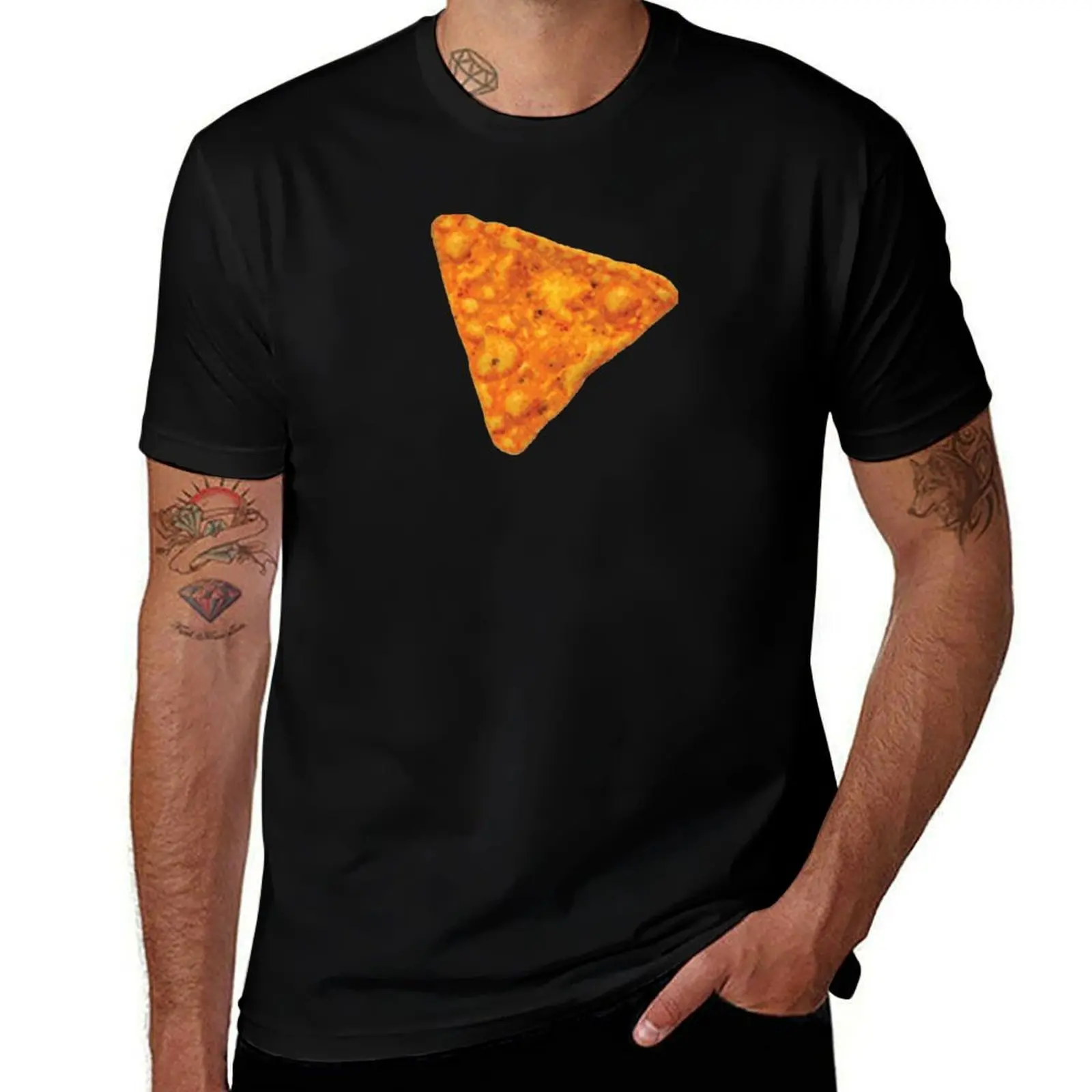 Camiseta Dorito tortilla chip, camisetas para hombre, camisetas para hombre, Camiseta de algodón