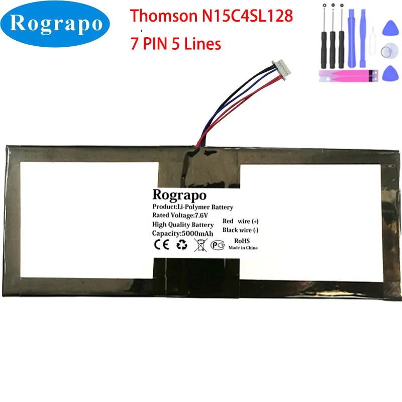 

New 7.6V 5000mAh Thomson N15C4SL128 Laptop Tablet Battery